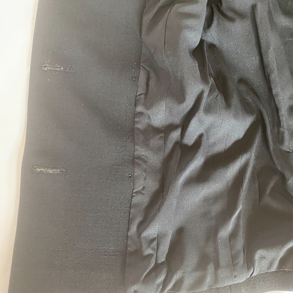 Worth Petites 2 Black Wool Stretch Short Sleeve - Picture 8 of 8